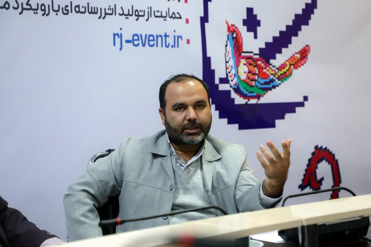 مهدی ابراهیمی در رویداد رج